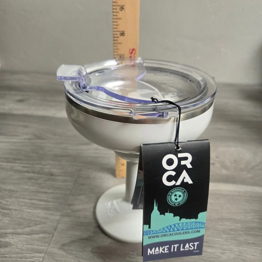 ORCA Pearl Rita Margarita Tumbler 13oz Stainless Steel Vacuum Sealed Non Spill
